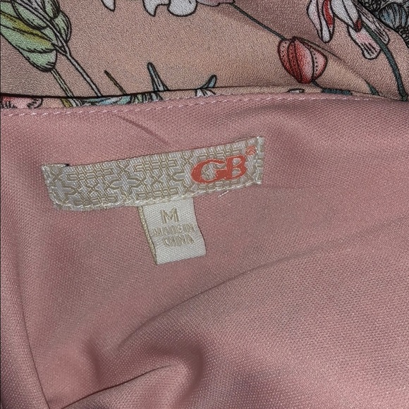 Floral pink wrap maxi dress - Picture 5 of 8